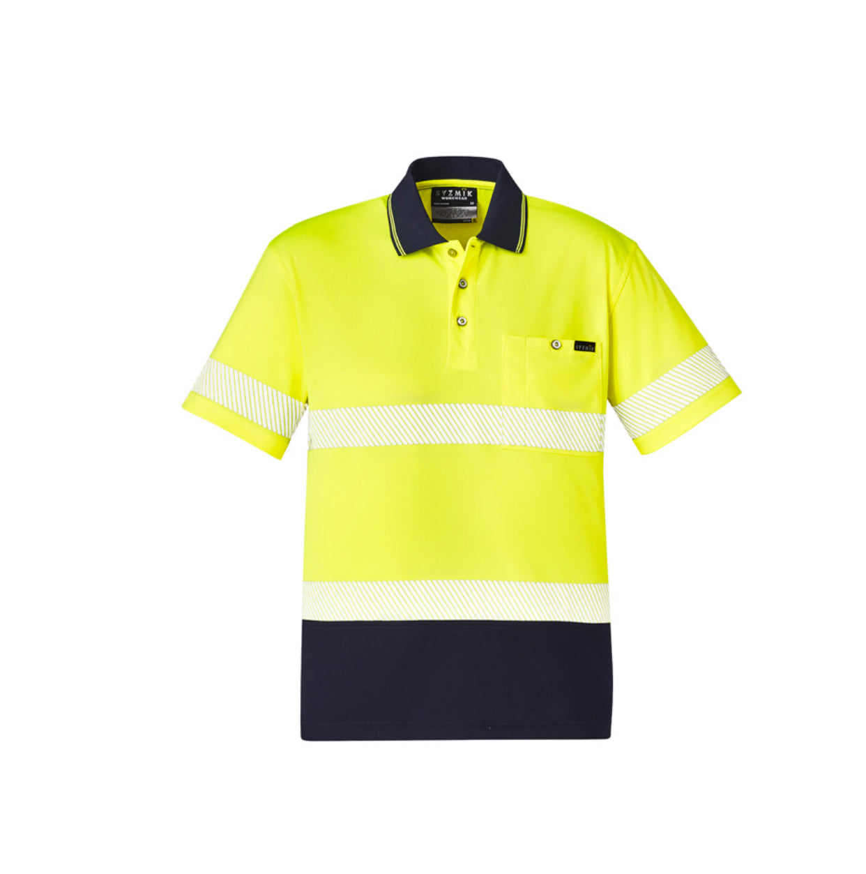 Unisex Hi Vis Segmented Tape Short Sleeve Polo

ZH535